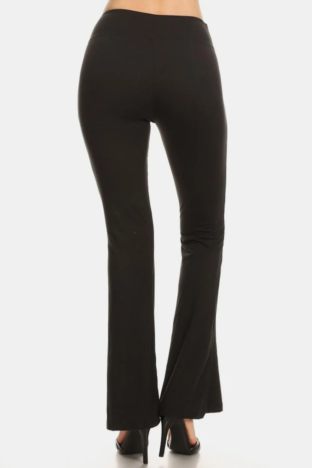 Leggings Depot High Waist Flare Leggings - Premium Leggings from Trendsi - Just $35.16! Shop now at Handbags Specialist Headquarter