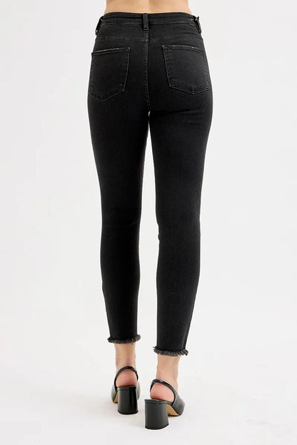 RISEN Full Size Tummy Control High Rise Adjustable Waist Skinny Jeans Plus Size - Premium Women / Jeans & Denim from Trendsi - Just $61.99! Shop now at Handbags Specialist Headquarter