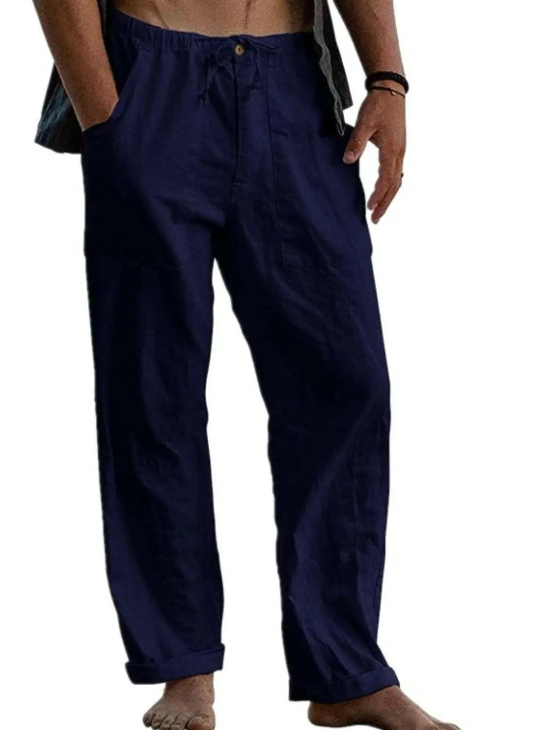 Men's Full Size Loose Fit Pants Plus Size.