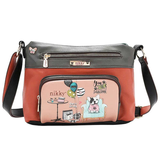 Nicole Lee USA Eco-Leather Adjustable Strap Crossbody Bag - Premium Crossbody Bag from Trendsi - Just $41.99! Shop now at Handbags Specialist Headquarter