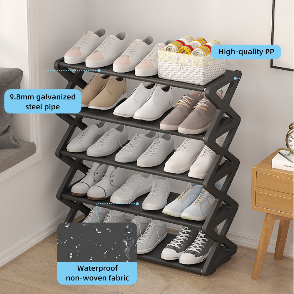 X-Shoe Stax: Sleek & Simple Shoe Storage Rack