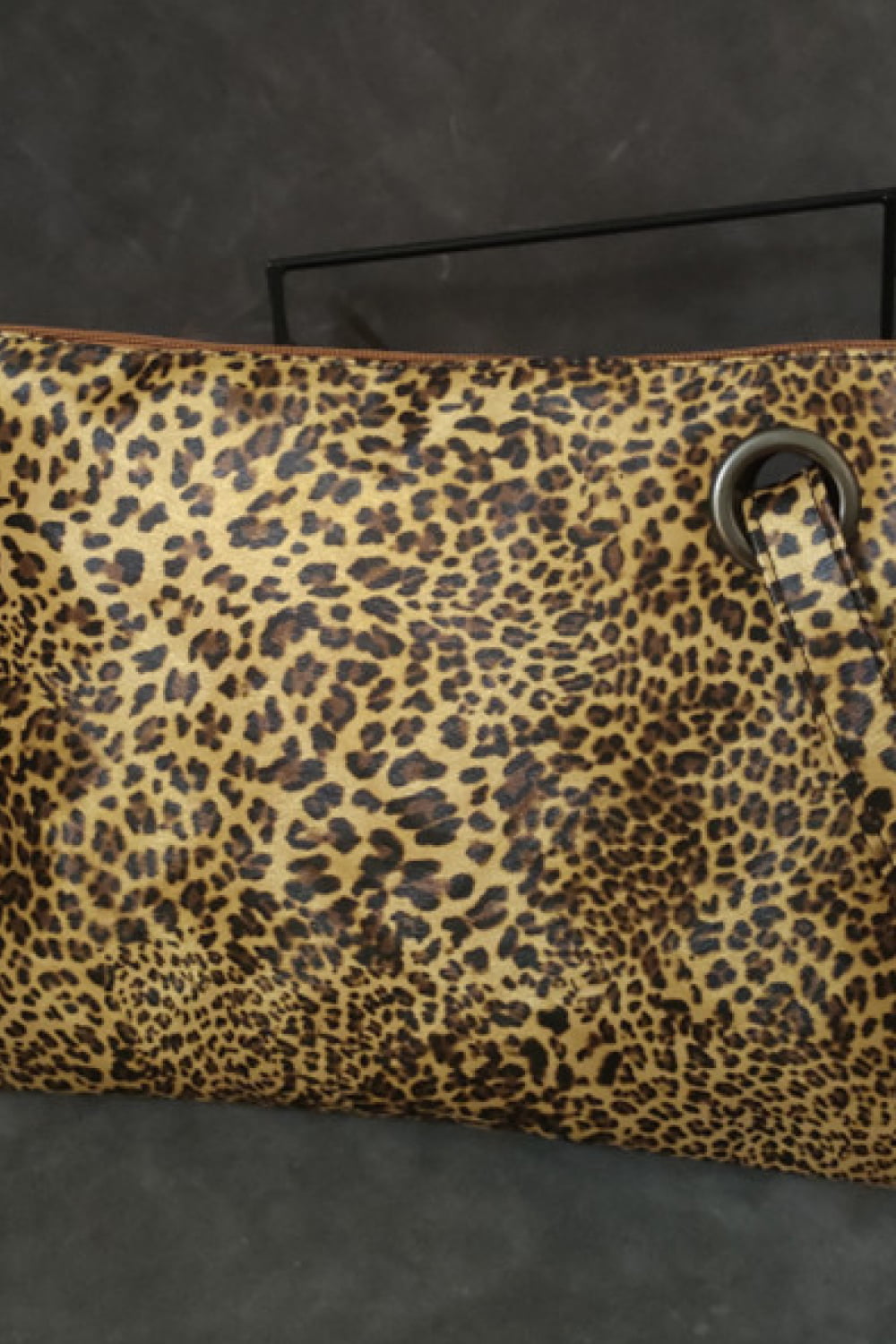 Leopard PU Leather Clutch - Premium handbags from Trendsi - Just $20.99! Shop now at Handbags Specialist Headquarter