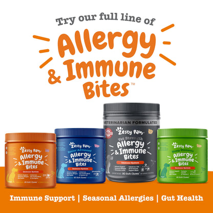 Zesty Paws Itch & Allergy Relief Chews - Lamb 90ct