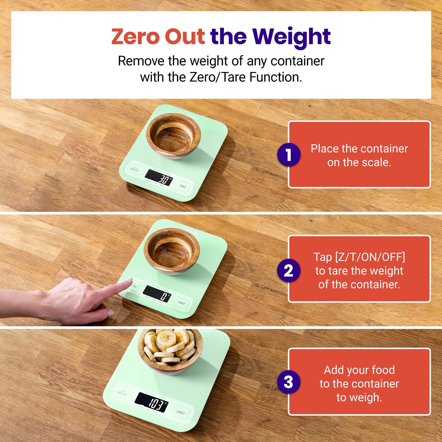 Etekcity Precision Scale: Grams & Ounces Master