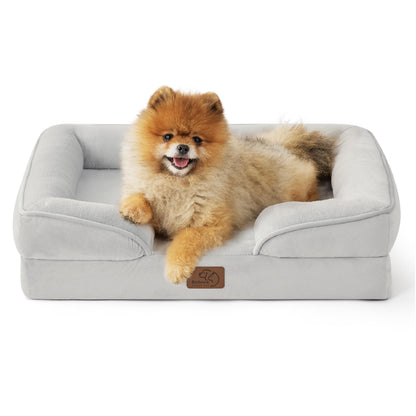 ComfyPaws Orthopedic Washable Dog Sofa - Large, Grey
