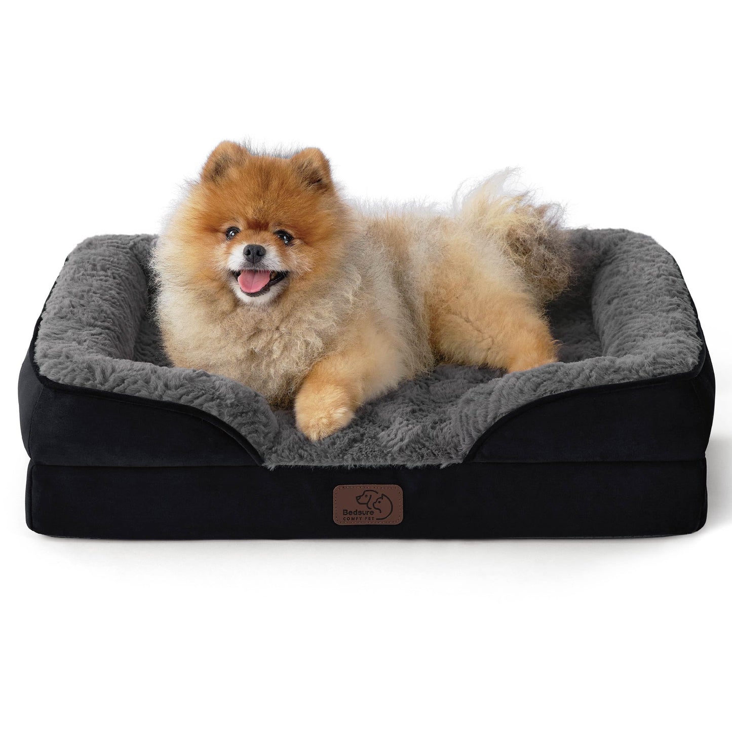 ComfyPaws Orthopedic Washable Dog Sofa - Large, Grey