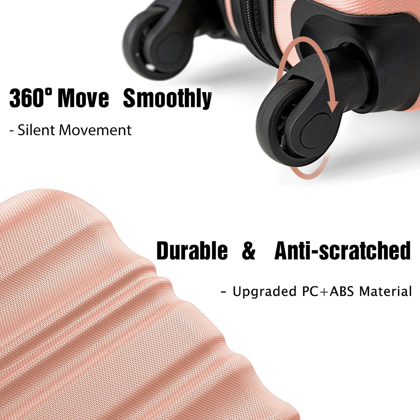 VoyagePro 6-Piece Hardshell Luggage Set