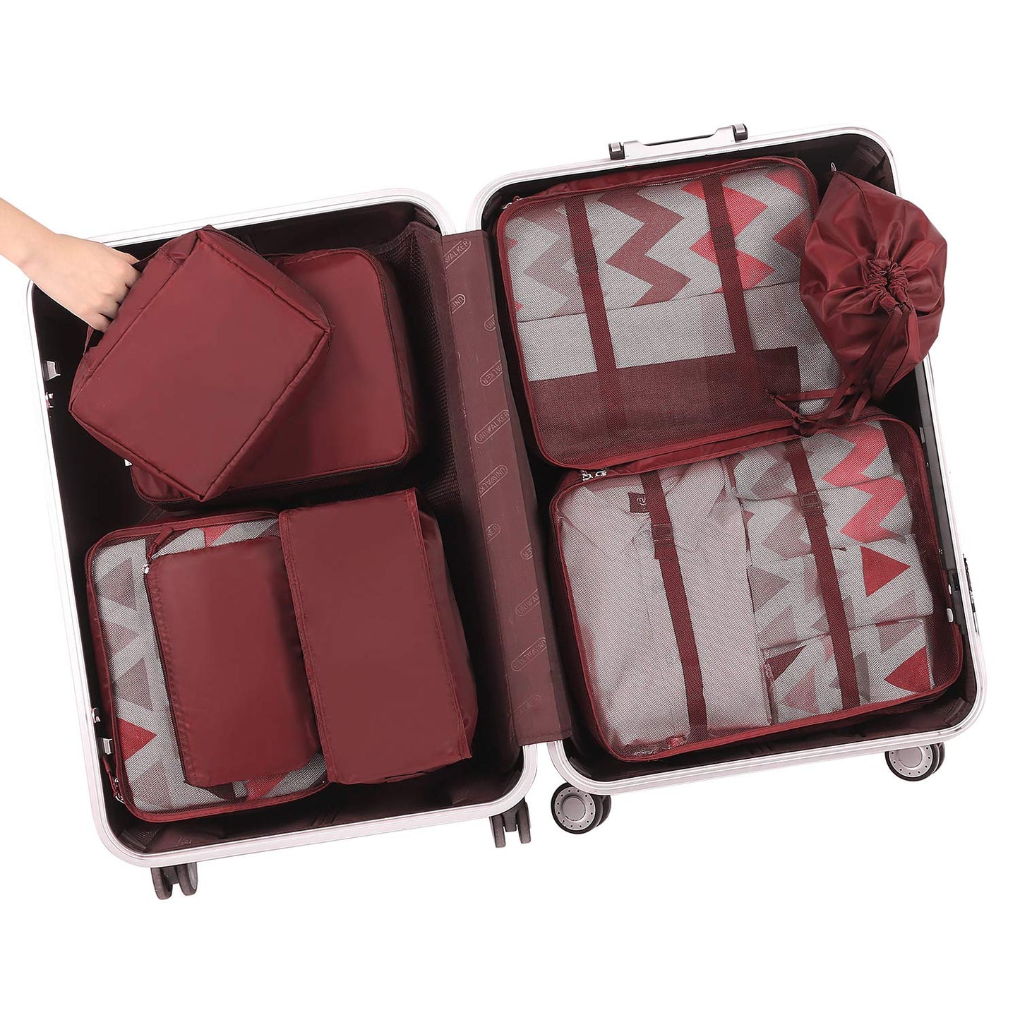TravelMate 8-Piece Packing Cubes