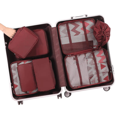 TravelMate 8-Piece Packing Cubes