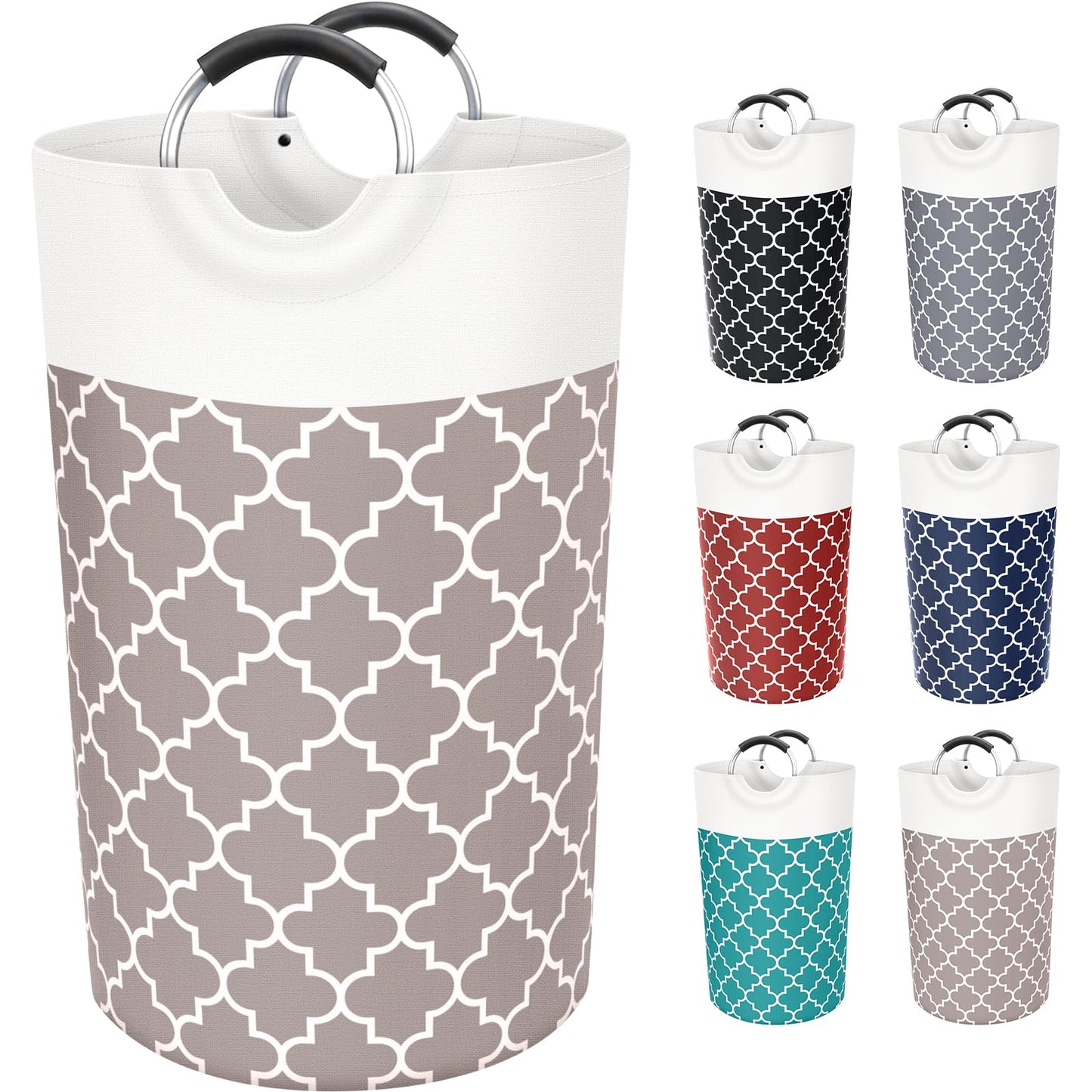 Collapsible Hamper Bag - Grey