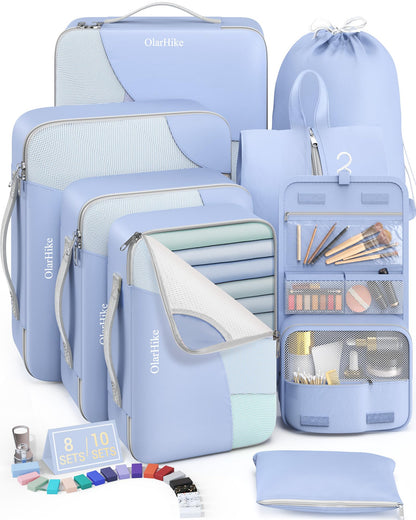 OlarHike Travel Cube Set - Cream Organizer & Gifts