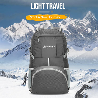ZOMAKE 35L Compact Waterproof Hiking Backpack