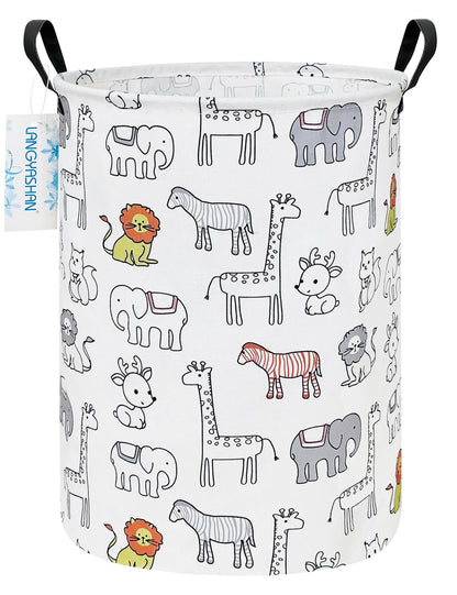 Collapsible Canvas Hamper by LANGYASHAN