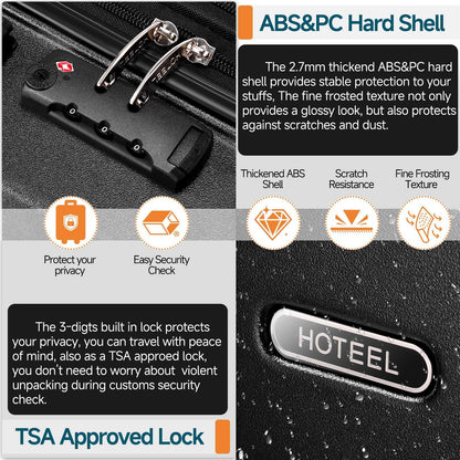 Hoteel 3-Piece Luggage Set