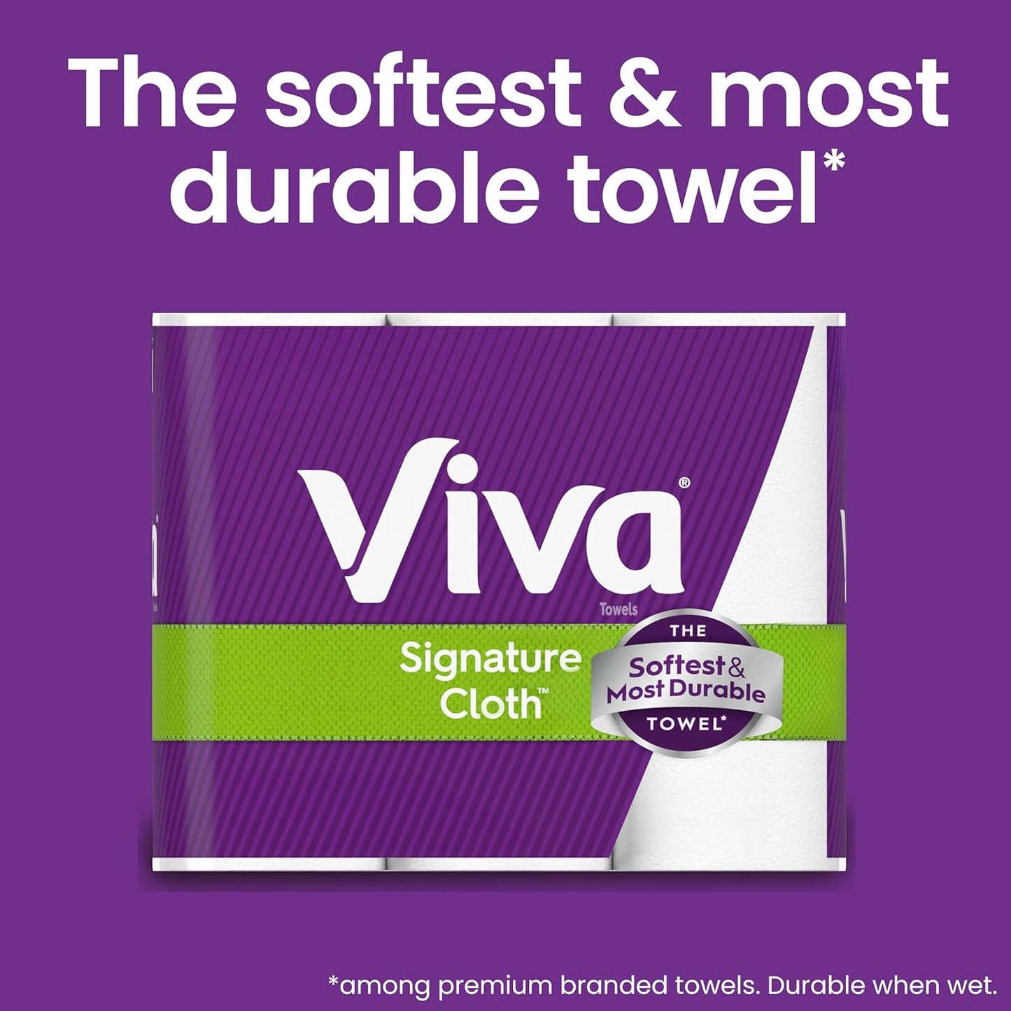 Viva Ultra-Absorbent Double Rolls - 3 Pack, 86 Sheets