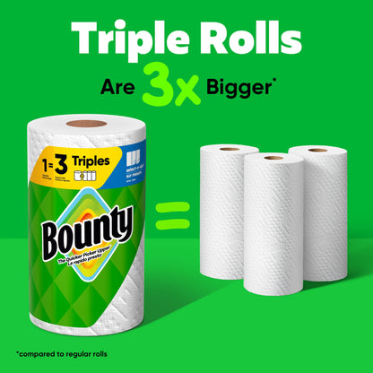 Bounty FlexiSheets: 8 Triple = 24 Regular Rolls