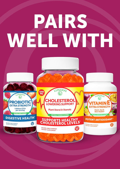 Lunakai Antioxidant Beet Chews - 60ct Gummies