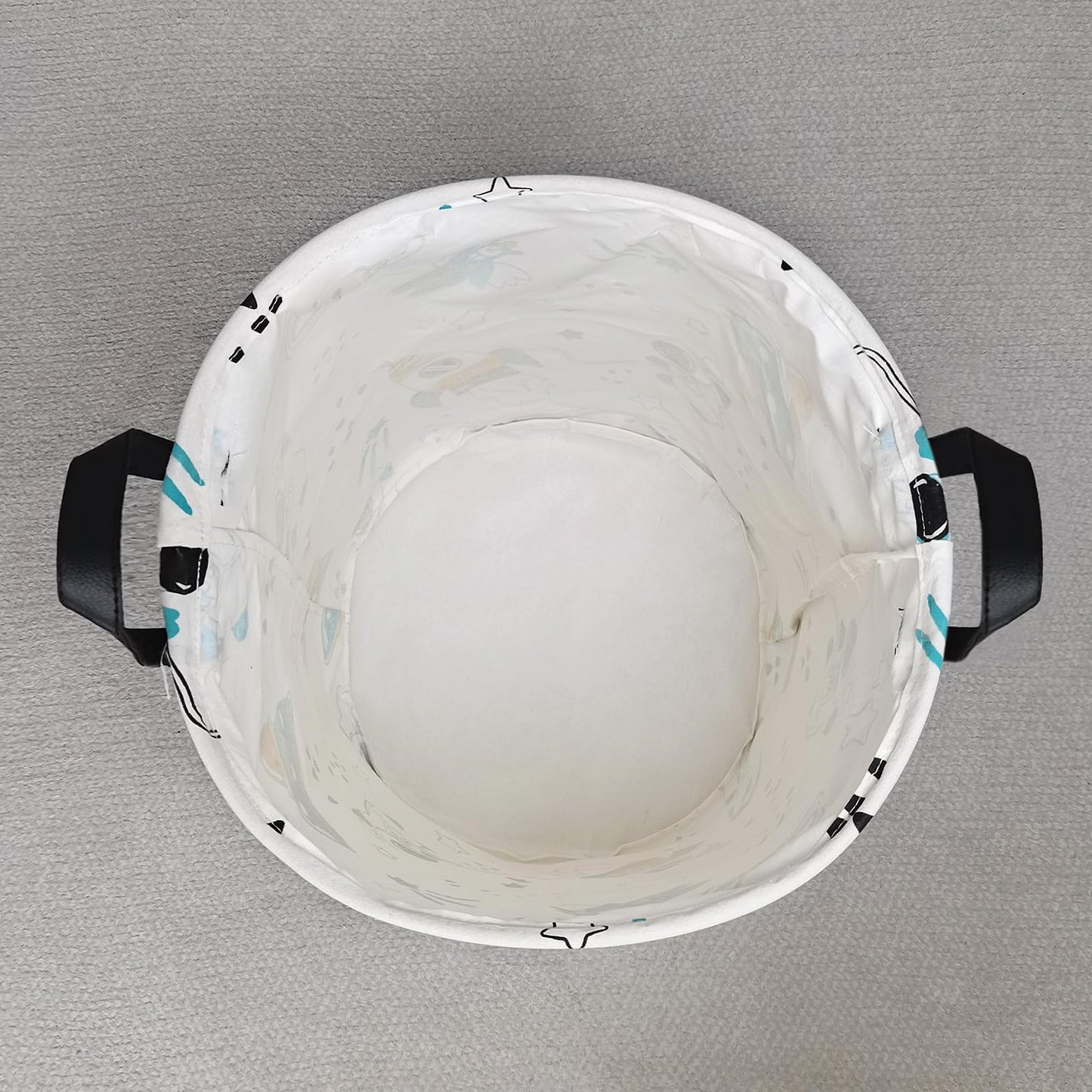 Collapsible Canvas Hamper by LANGYASHAN