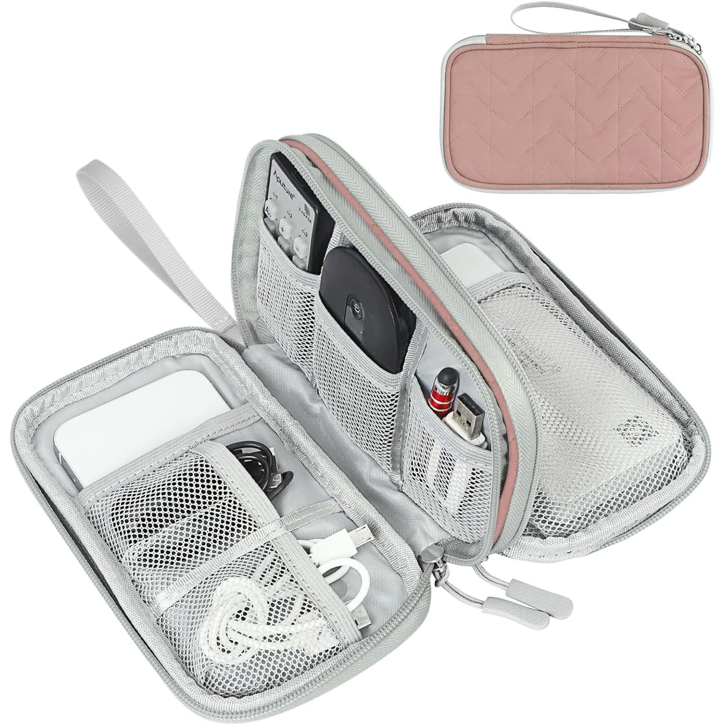 FYY All-in-One Travel Cable Organizer Pouch