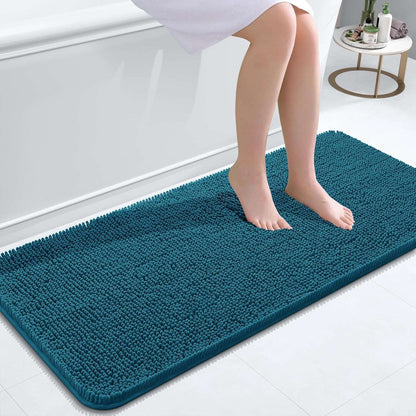 OLANLY Luxe Chenille Bath Mat - Quick Dry & Soft