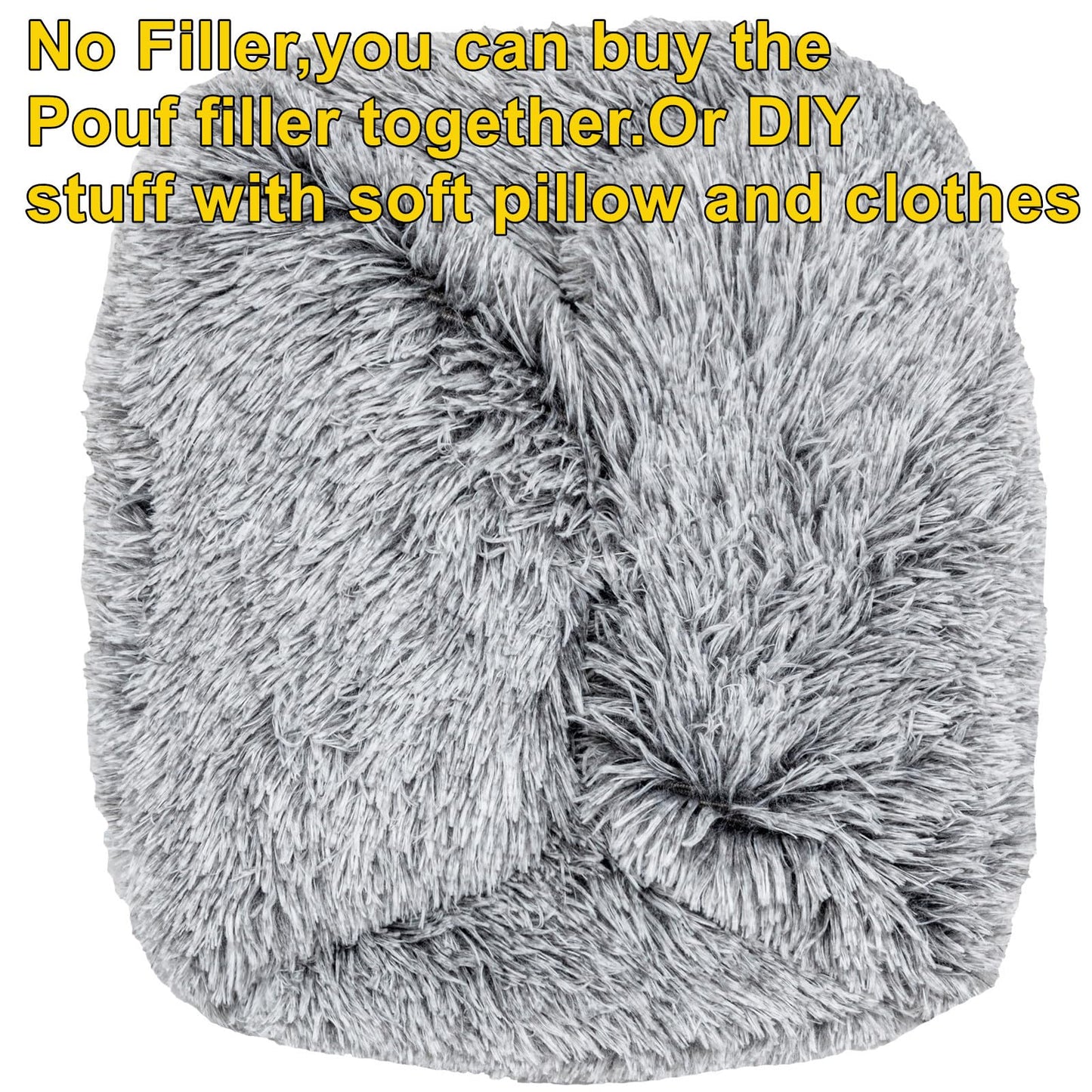 VersaPouf: Unstuffed Ottoman & Foot Rest Cover