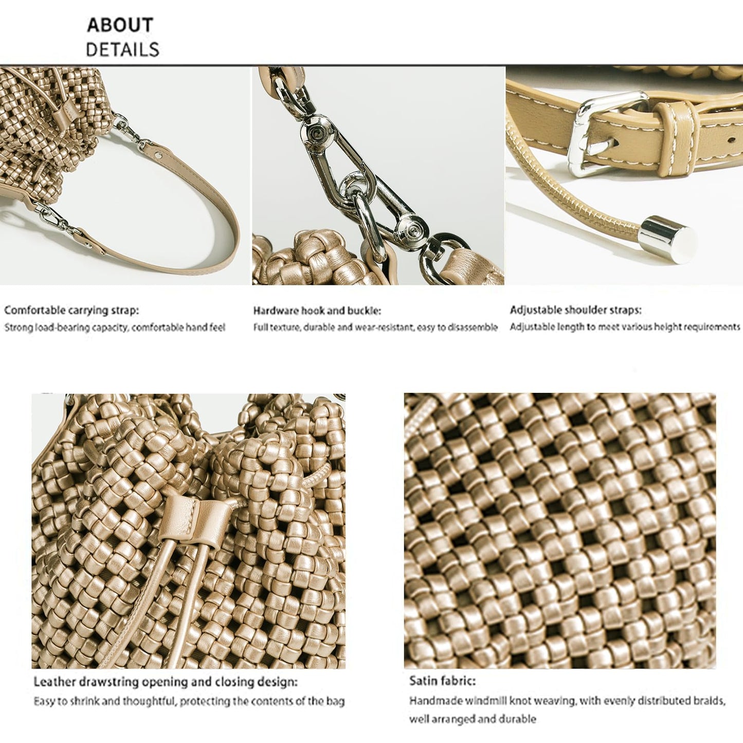 Hollow Bucket Tote Bag