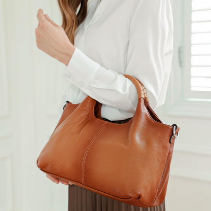 Iswee Luxe Leather Women's Medium Shoulder Tote