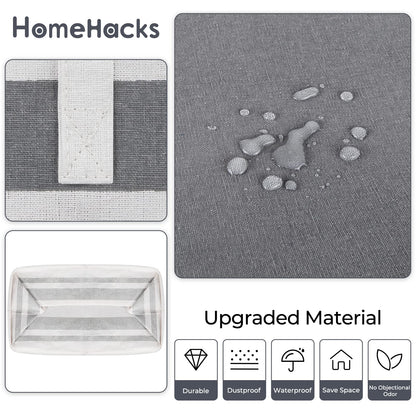 HomeHacks Duo Waterproof Laundry Baskets