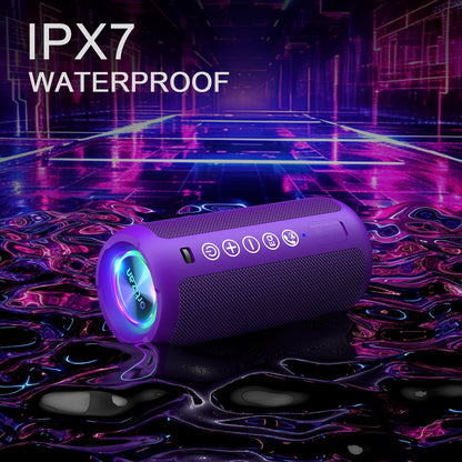 Ortizan AquaBass: IPX7 Bluetooth Speaker & Gift Pick