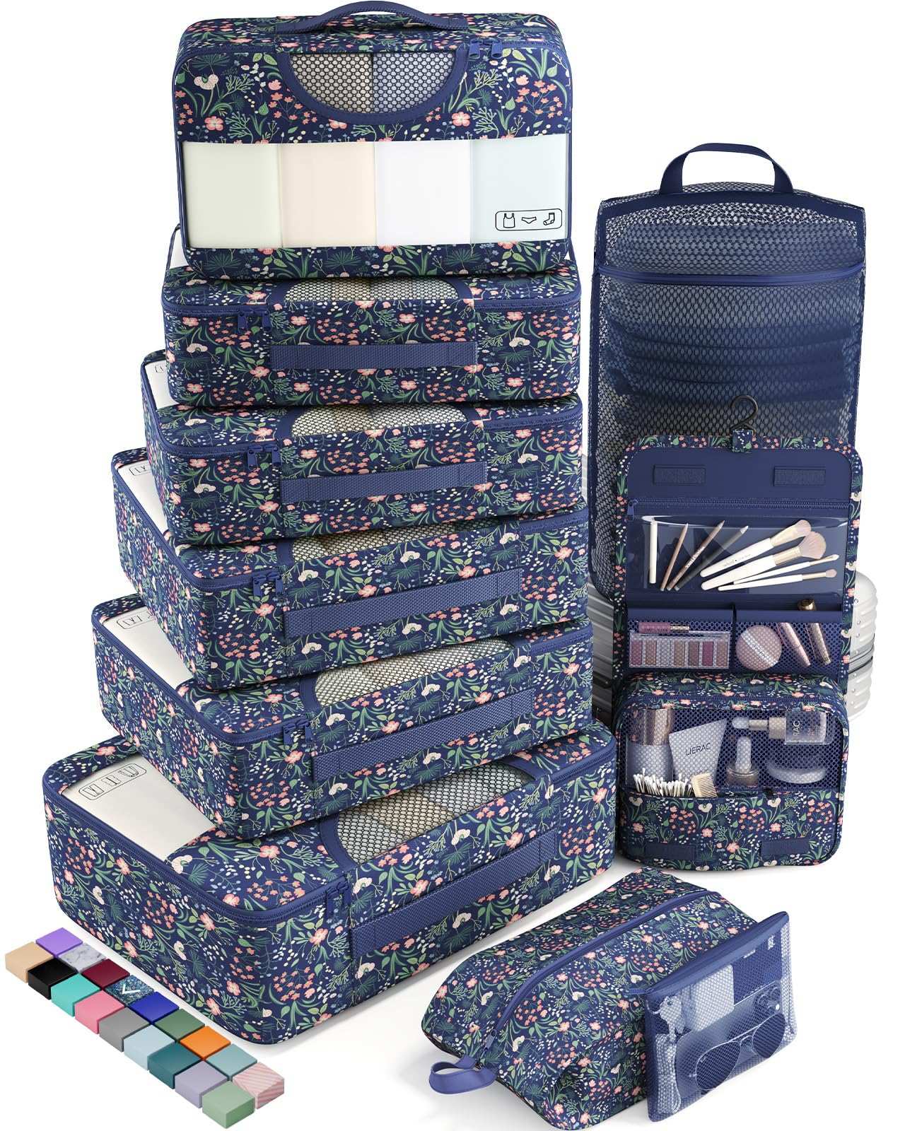 Veken Travel Cubes - 8 Piece Set