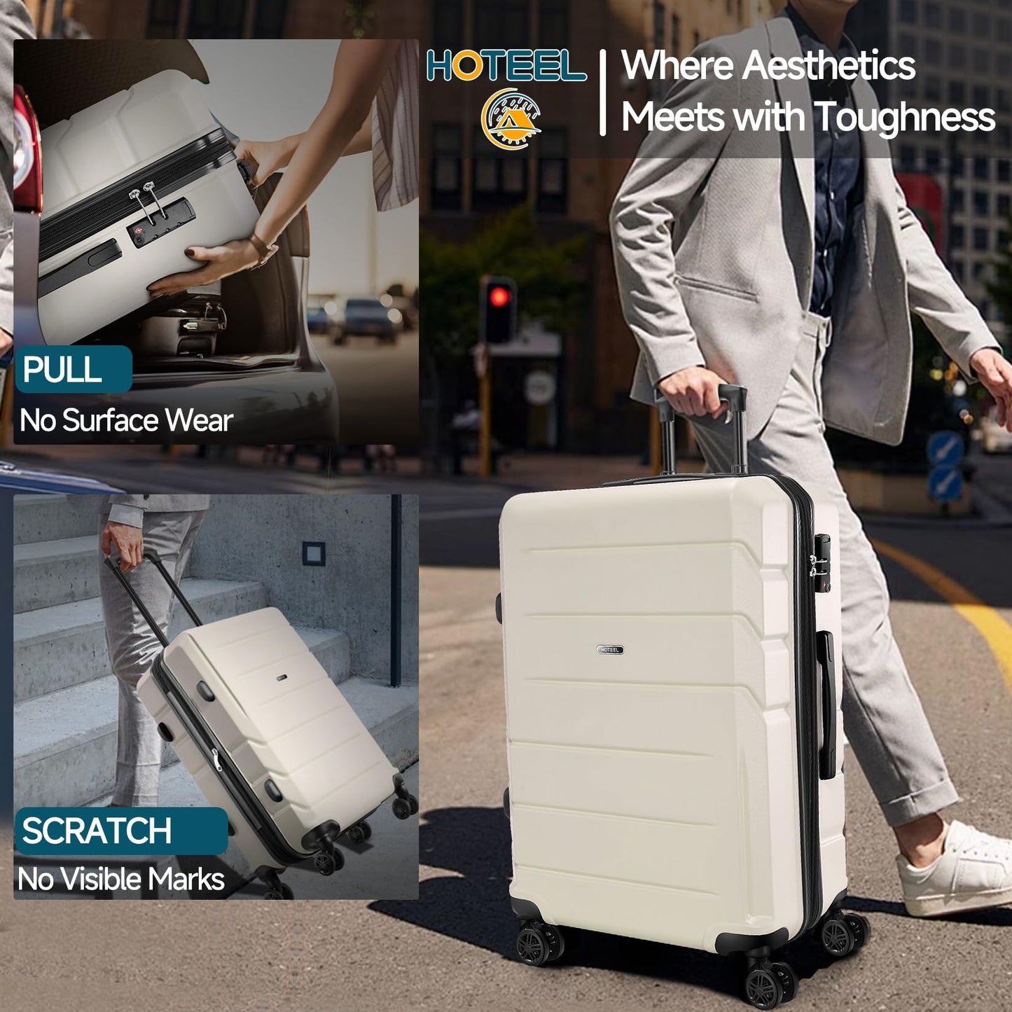 Hoteel 3-Piece Luggage Set