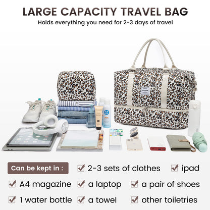 LOVEVOOK All-in-One Duffle: Travel & Gym Ready