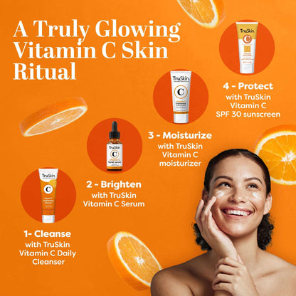 TruGlow Vitamin C Face Cream - Brightening Moisturizer