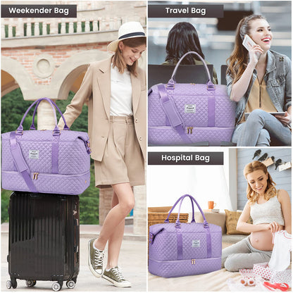 LOVEVOOK All-in-One Duffle: Travel & Gym Ready