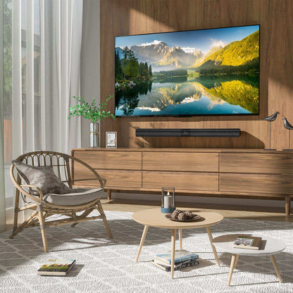 Smart SoundBar: Custom Bass & Compact Design