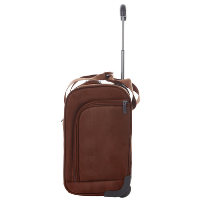 TPRC Smart Purple Underseat Carry-On with USB Port