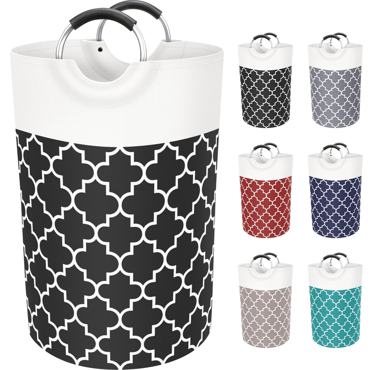 Collapsible Hamper Bag - Grey