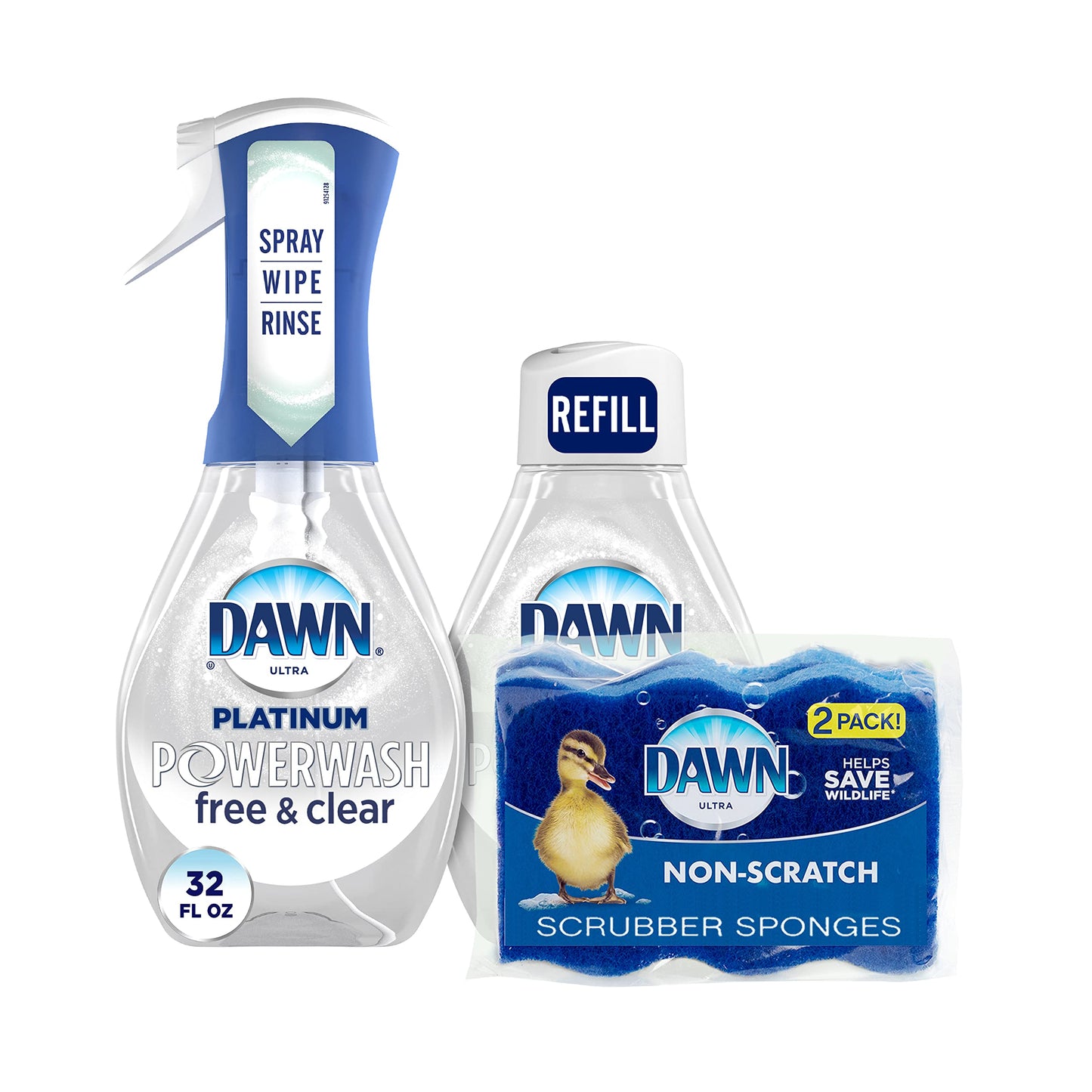 Dawn Powerwash Fresh: 1 Spray + 3 Refill Bundle