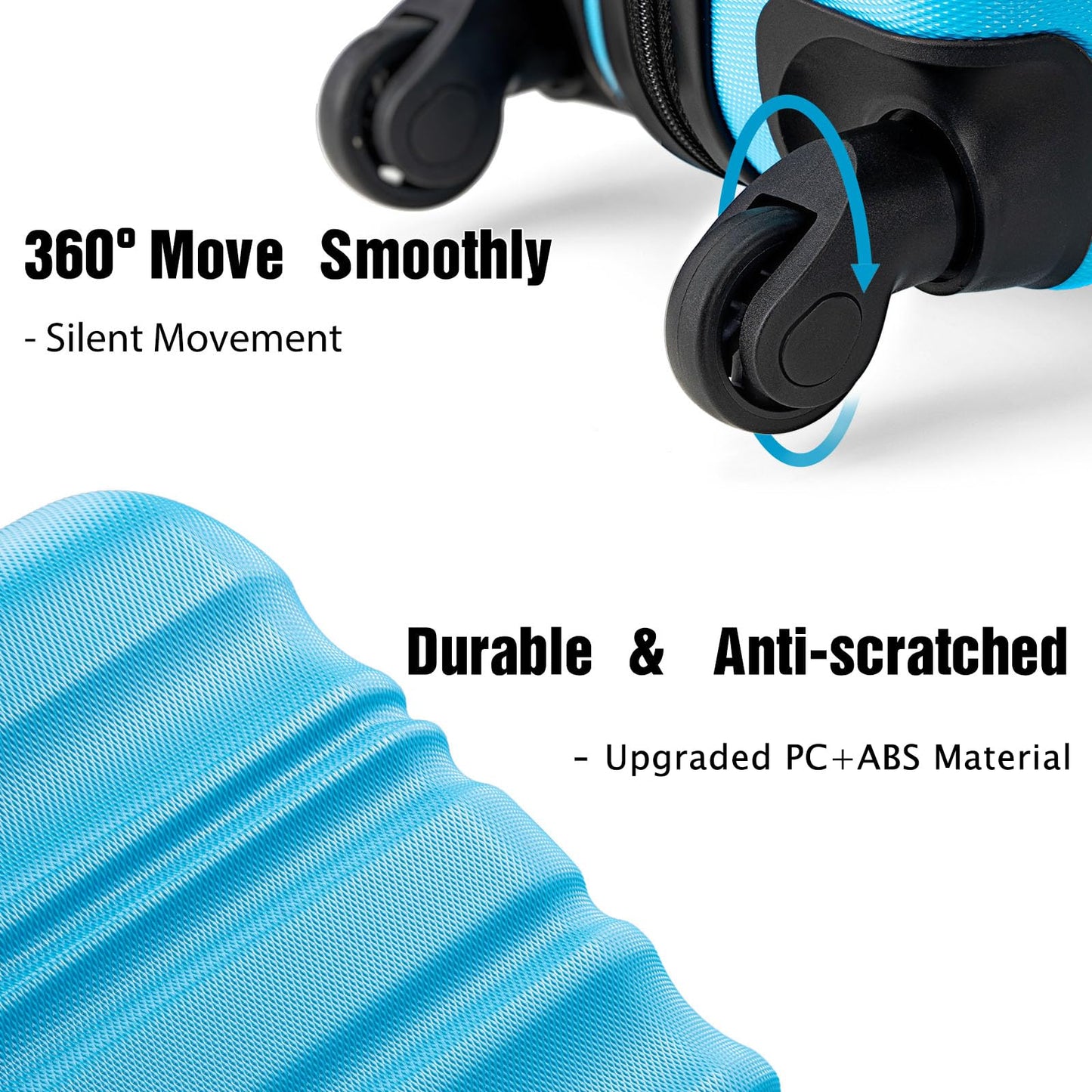 VoyagePro 6-Piece Hardshell Luggage Set