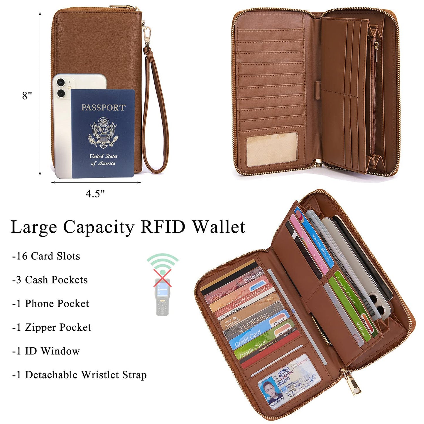 ChicCrossbody: Women's Tote & Wallet Set