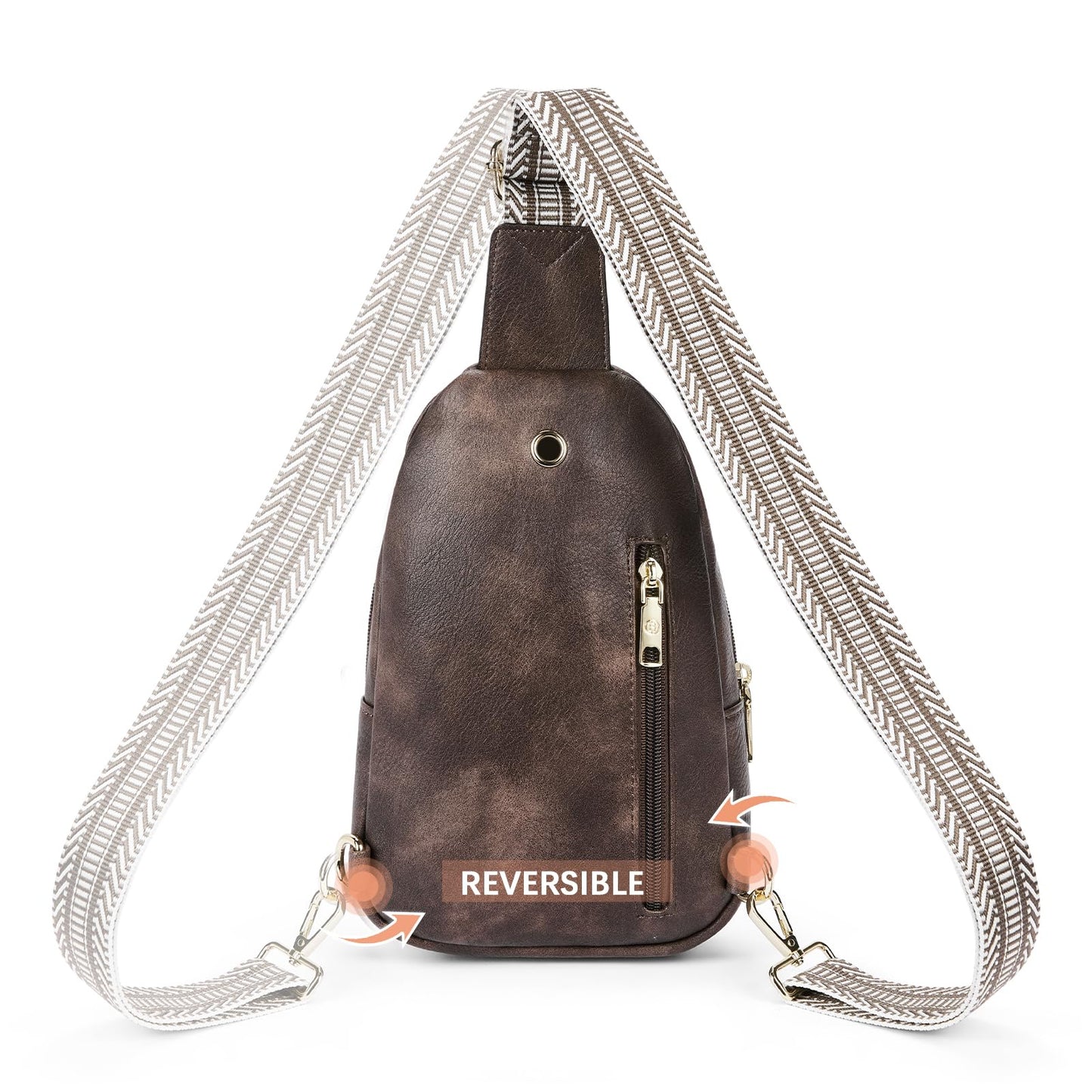BOSTANTEN Chic Leather Crossbody Sling Bag