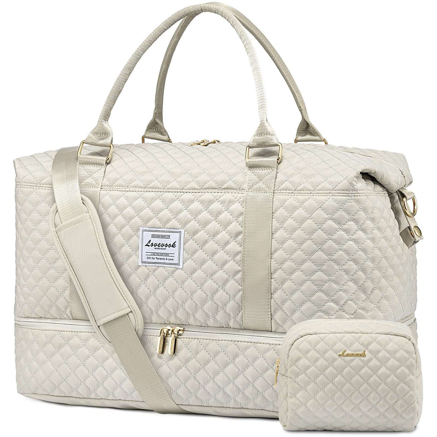 LOVEVOOK All-in-One Duffle: Travel & Gym Ready