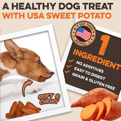 Brutus & Barnaby Sweet Potato Pup Delights