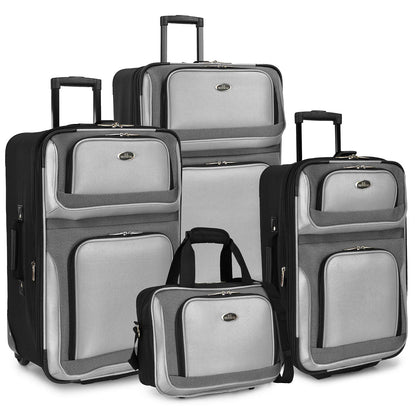 U.S. Traveler New Yorker Expandable Luggage Set