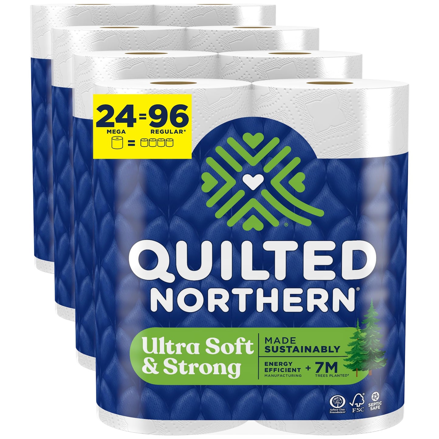 UltraSoft Mega Quilted TP - 18 Mega Rolls, Premium