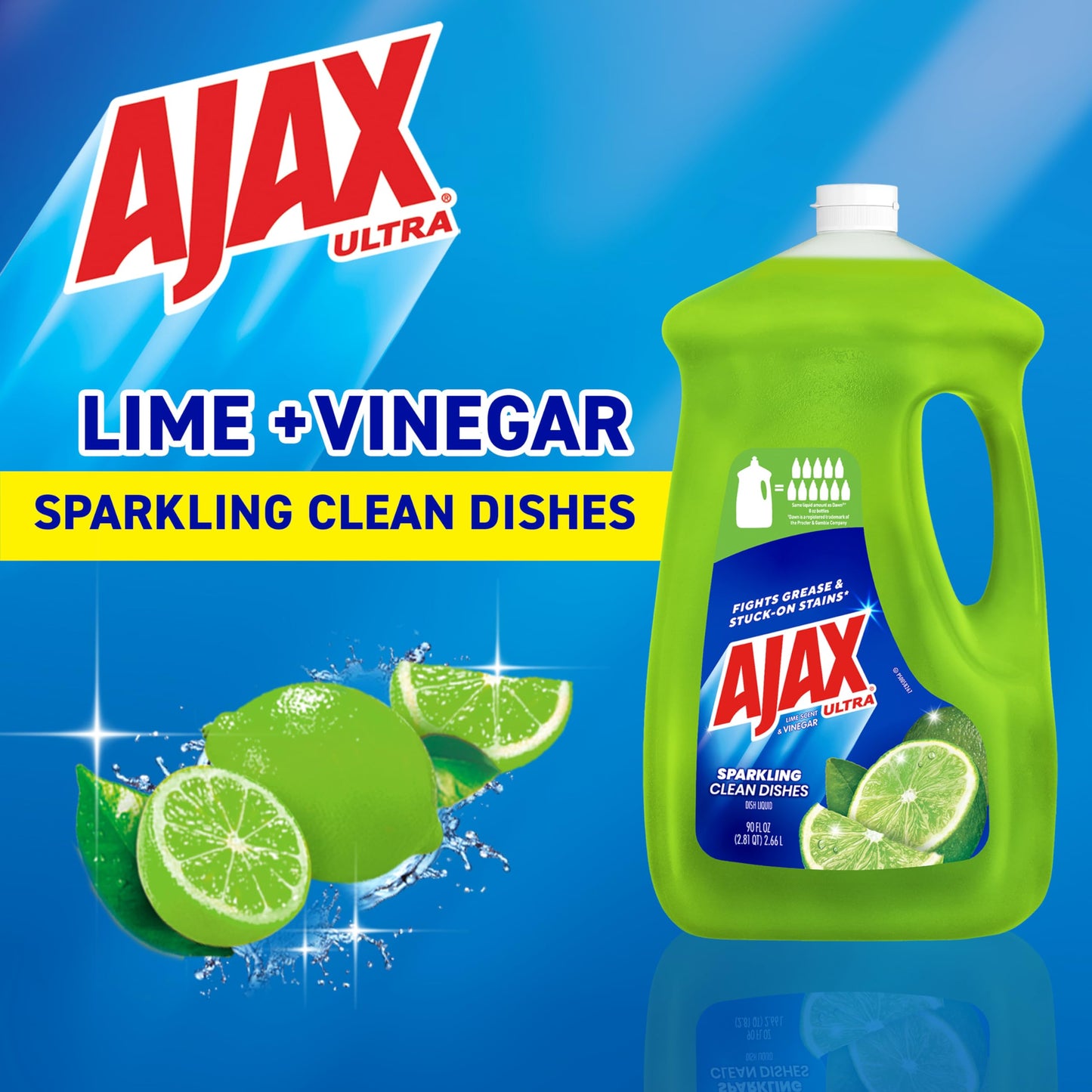 Ajax Triple Orange Dish Soap - 90 fl oz