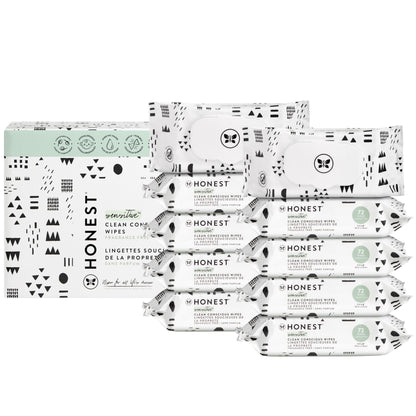 EcoGentle Multi-Use Wipes for Sensitive Skin