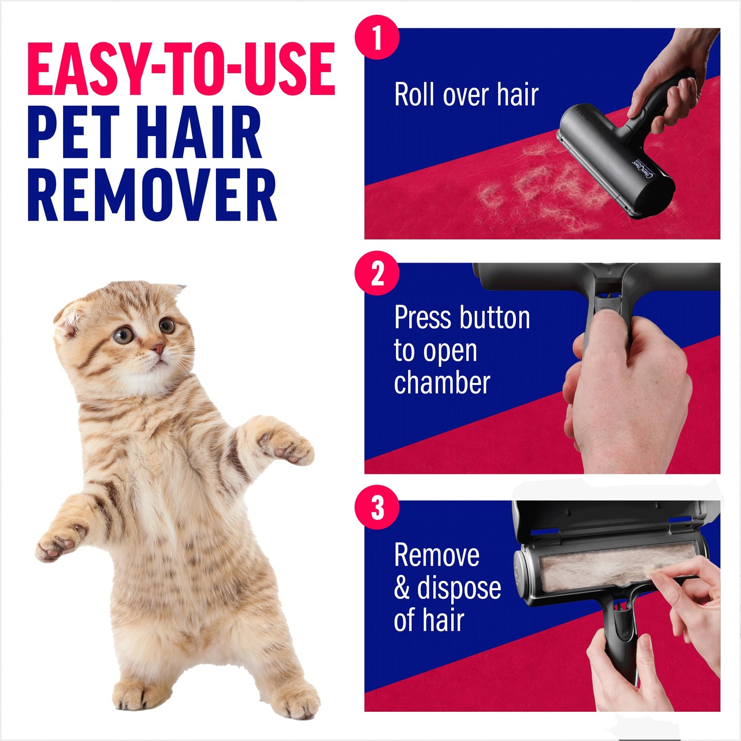 FurAway Roller: Eco Lint Remover for Pets & Furniture