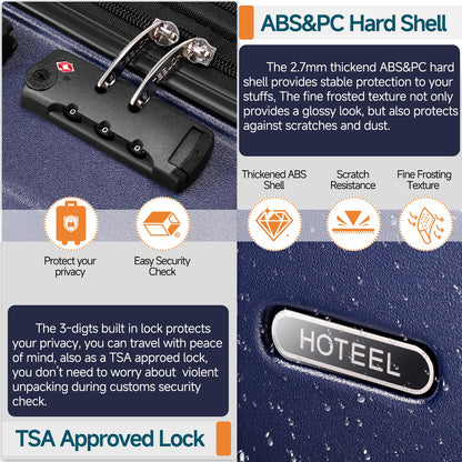 Hoteel 3-Piece Luggage Set