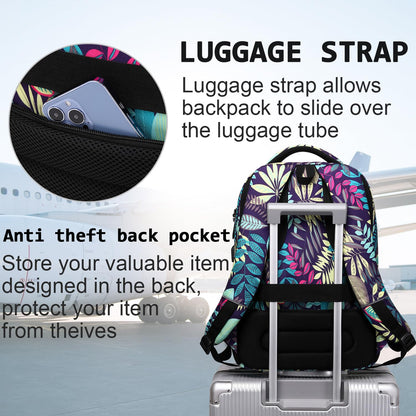 SecureSlim Laptop Backpack with USB & Water Resistance